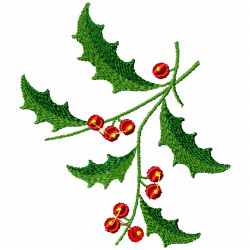 Cherry Embroidery Design 11